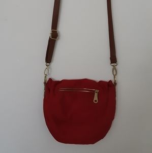 Old navy red cross body bag